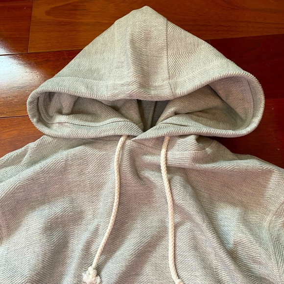 Aime Leon Dore Herringbone Hoodie Grey - Picture 4 of 4